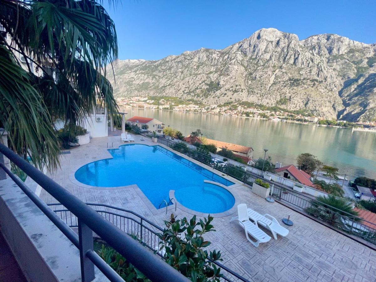 Appartement Stunning View To Kotor Bay And Old Town - C2 Vista à Muo Extérieur photo